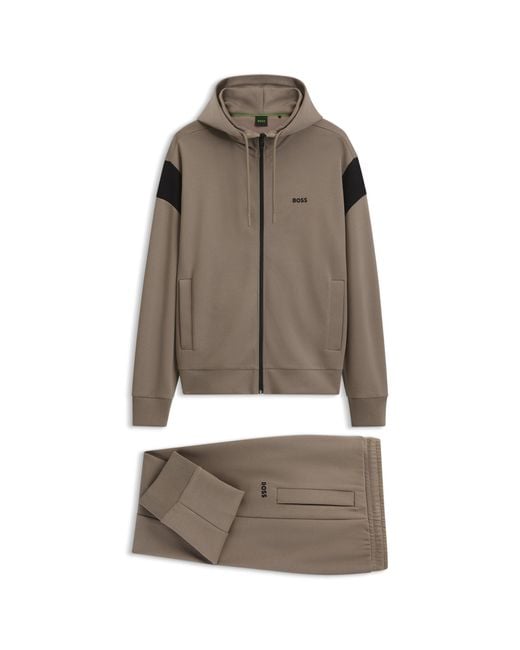 Boss Black Tracksuit Set for men