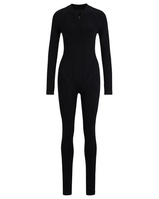 Boss Black Naomi X Full-length Bodysuit In Stretch Jersey