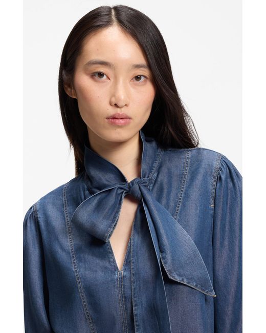 Boss Blouse in het Blue