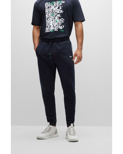 hugo boss tape joggers