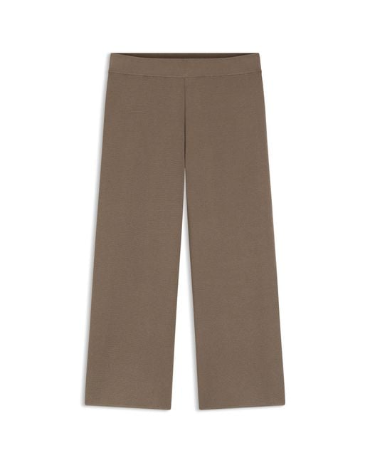 Boss Natural Knitted Trousers