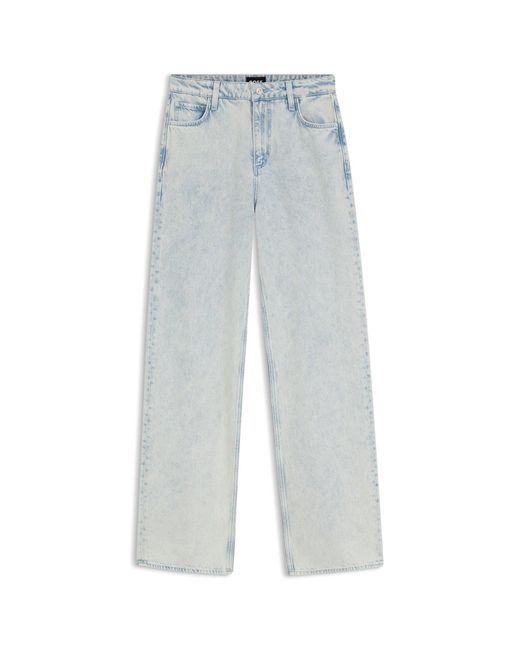 Boss Blue Boyfriend-Fit Jeans