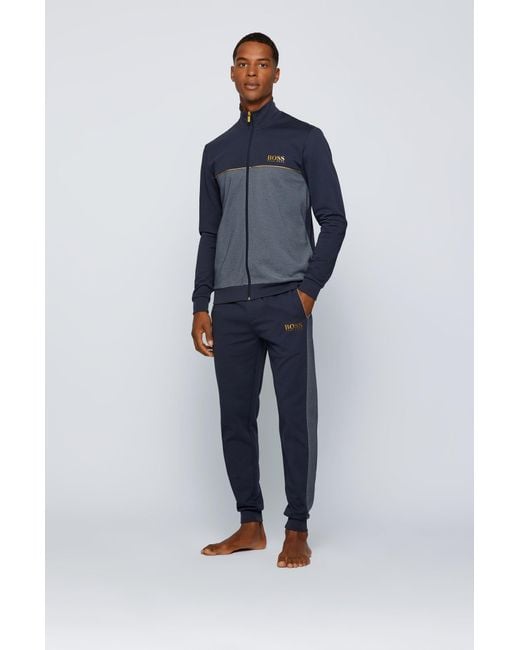 Hugo boss cheap pique tracksuit