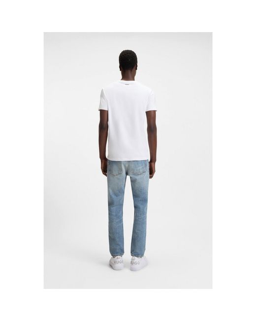 HUGO Blue Two-Pack Of Slim-Fit T-Shirts for men
