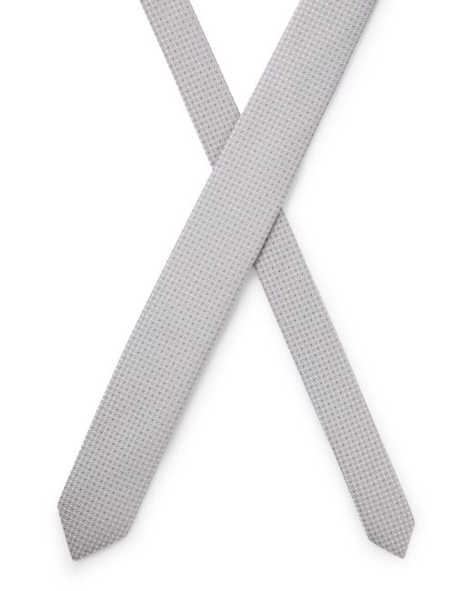 Cravatta di Boss in White da Uomo