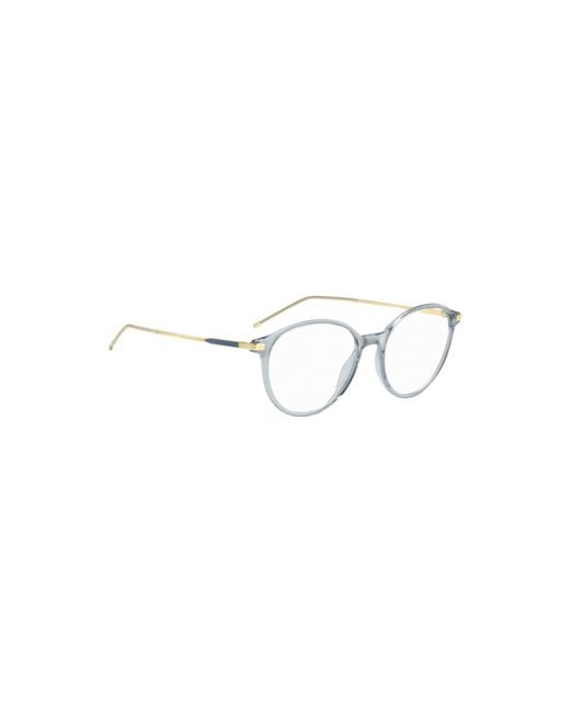 Boss Metallic Optical Frames With-Tone Trims