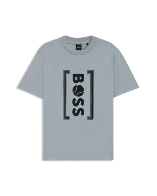 Boss Gray Dark Grey Men's T-shirts Size M for men