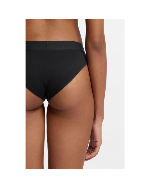 HUGO Black Logo Label Briefs