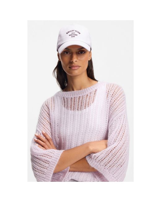 Boss White Cotton-Twill Cap With Artwork