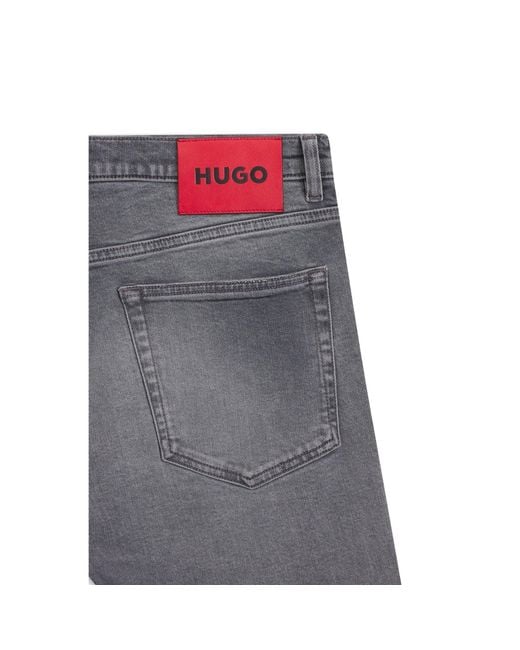 HUGO Blue Extra-Slim-Fit Jeans for men