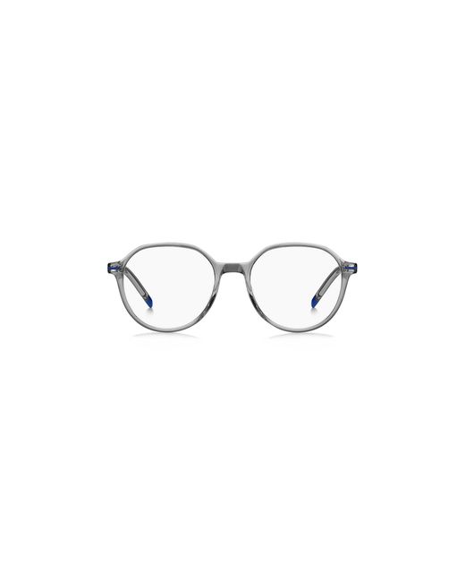 HUGO Multicolor Acetate Optical Frames With Details for men