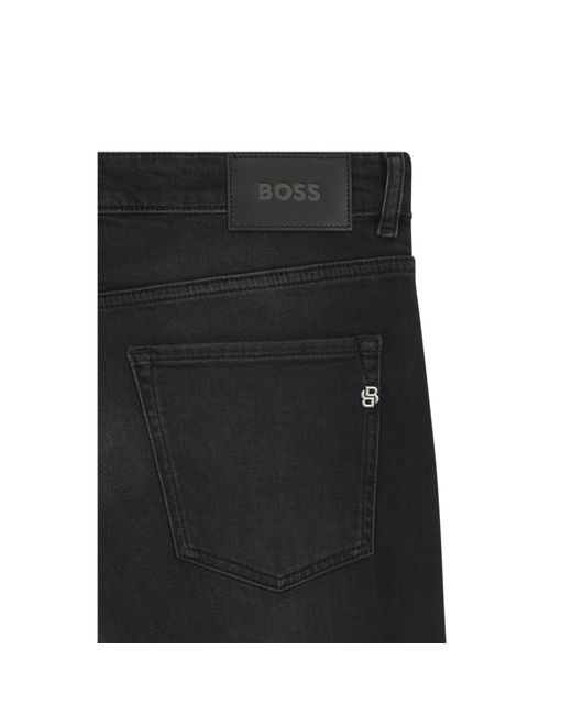 Boss Blue Delaware Slim-Fit Jeans for men