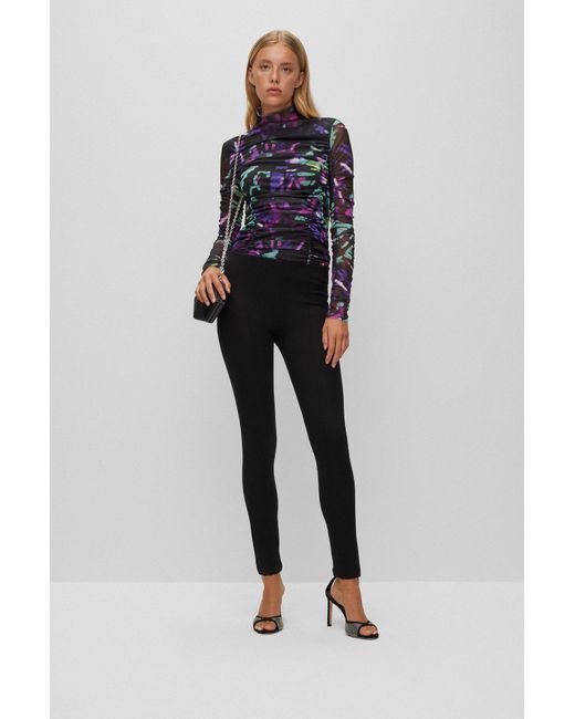 BOSS by HUGO BOSS Extra-slim-fit leggings In Power-stretch Jersey