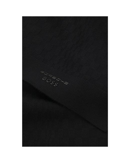 Boss Black Porsche X Scarf With Pasha Check for men