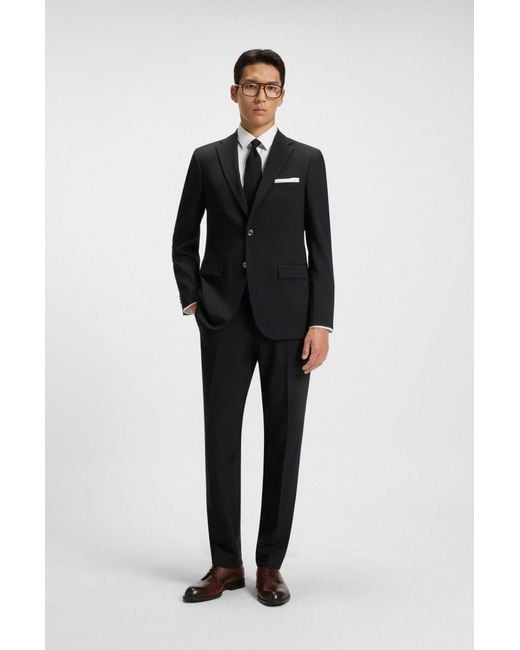 Boss Leder-Derbys Mit Logo-Prägung in Brown für Herren