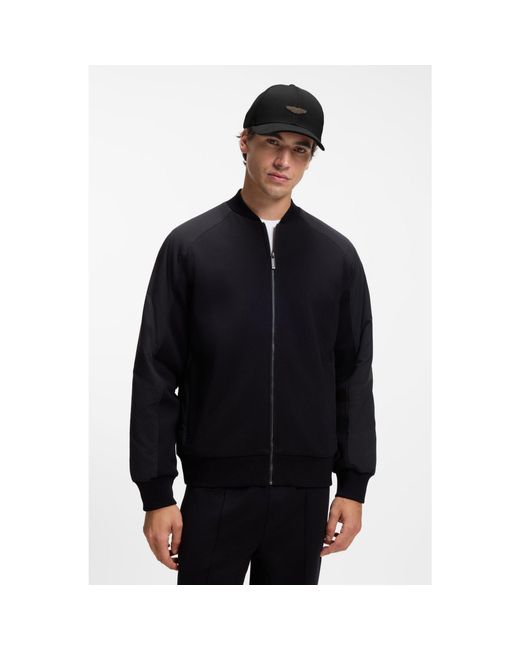 Boss Black X Aston Martin Cap With Suede Wing Badge for men