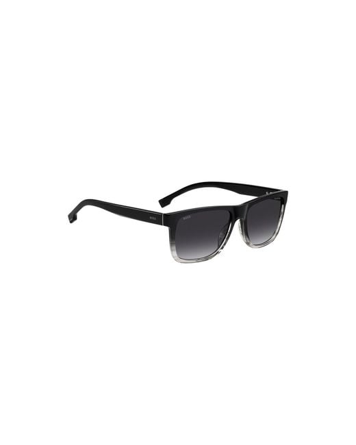 Boss Black Engraved-Logo Sunglasses for men