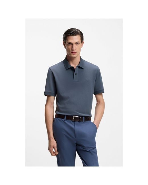 Boss Blue Pallas Polo Shirt for men