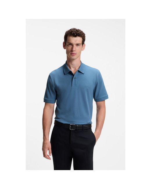Boss Blue Pallas Polo Shirt for men