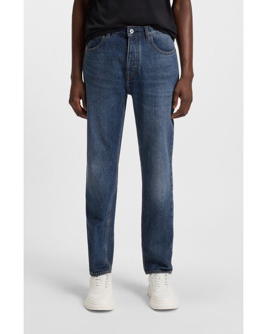 HUGO Dark Blue Men's Jeans Size 34/34 for men