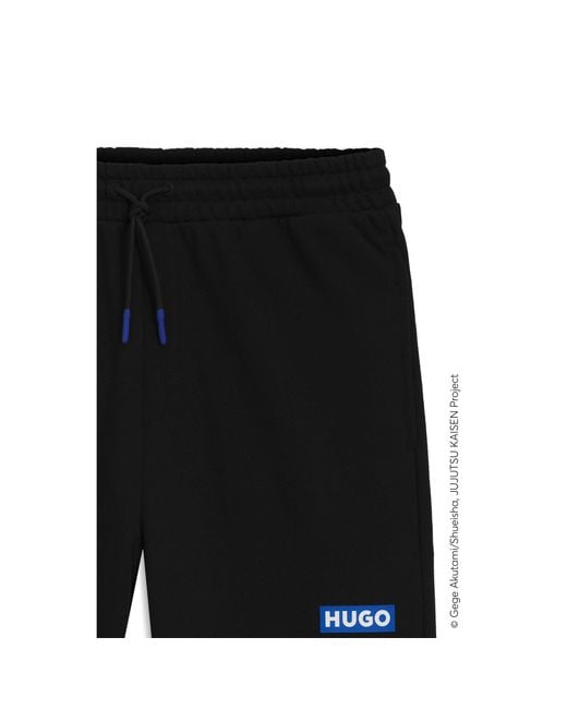 HUGO Black X Jujutsu Kaisen Tracksuit Bottoms for men