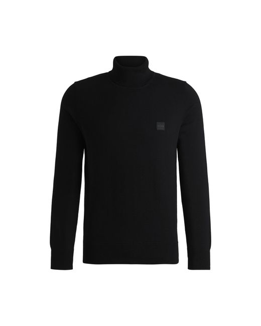 Boss Black Rollneck Regular-Fit Sweater for men