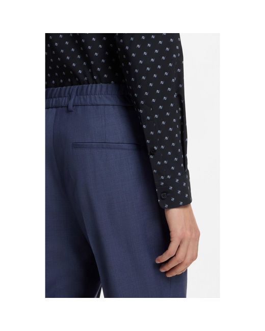 Boss Blue Regular-Fit Shirt for men