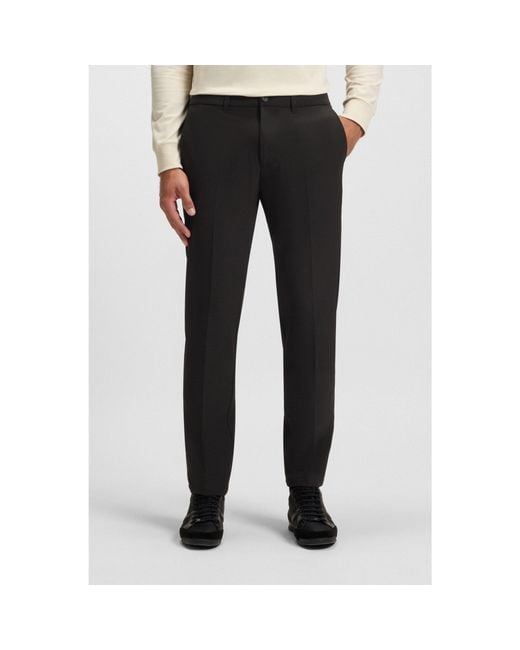 Boss Black Slim-Fit Trousers for men