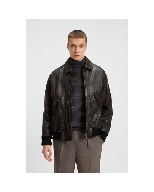 HUGO Black Regular-Fit Jacket for men