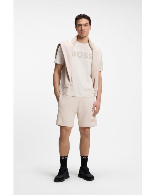 Boss Short in het Natural voor heren