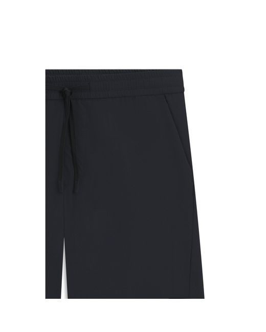 Boss Blue Water-Repellent Regular-Fit Shorts for men