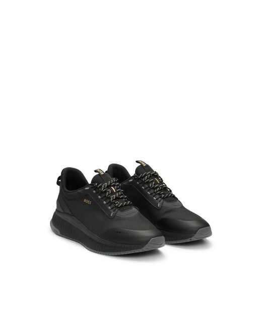Boss Black Ttnm Evo Trainers With Ribbed Sole for men