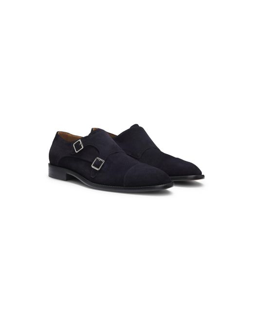 Boss Blue Monk Shoes for men