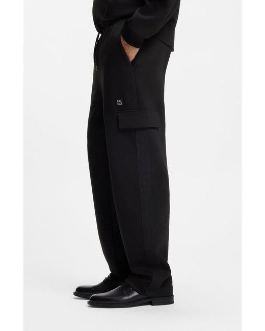 HUGO Black Men's Jogging Pants Size L for men