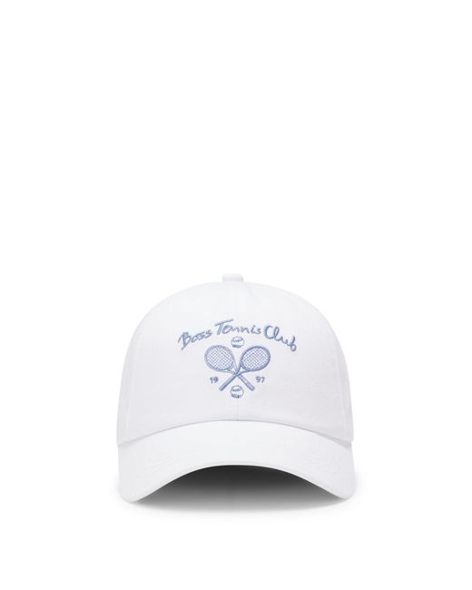 Cappellino di Boss in White da Uomo