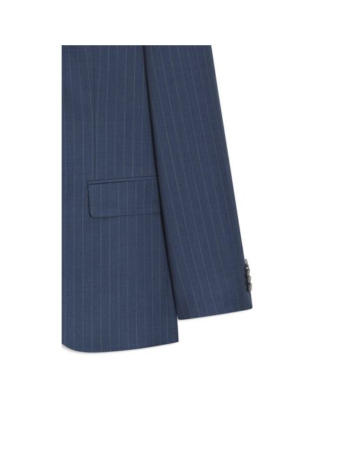 Boss Blue Two-Piece Regular-Fit Suit for men