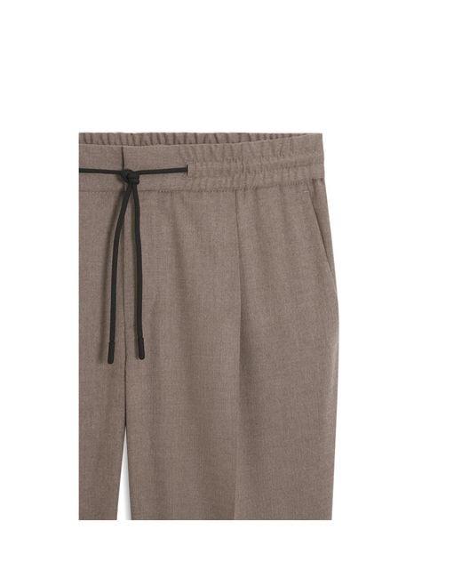 HUGO Gray Slim-Fit Trousers for men