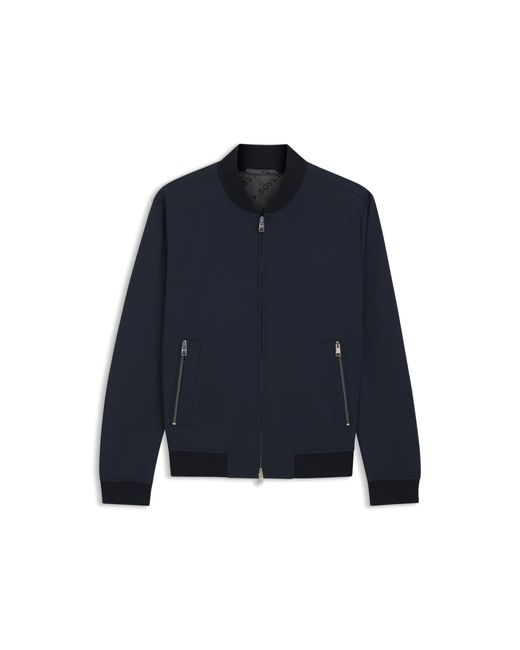 Boss Blue Slim-Fit Jacket for men