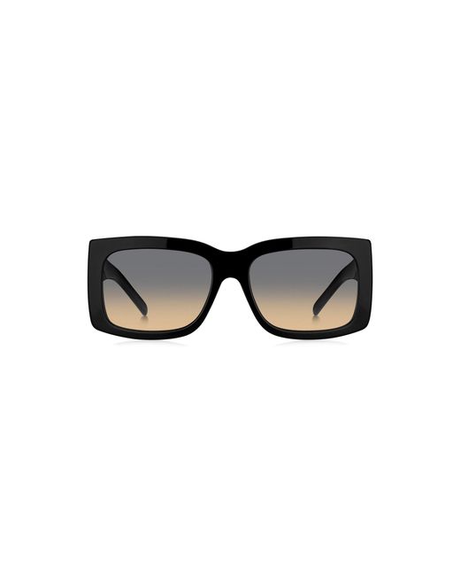 Boss Black Signature-Stripe Bio-Acetate Sunglasses With Large Temple Logo