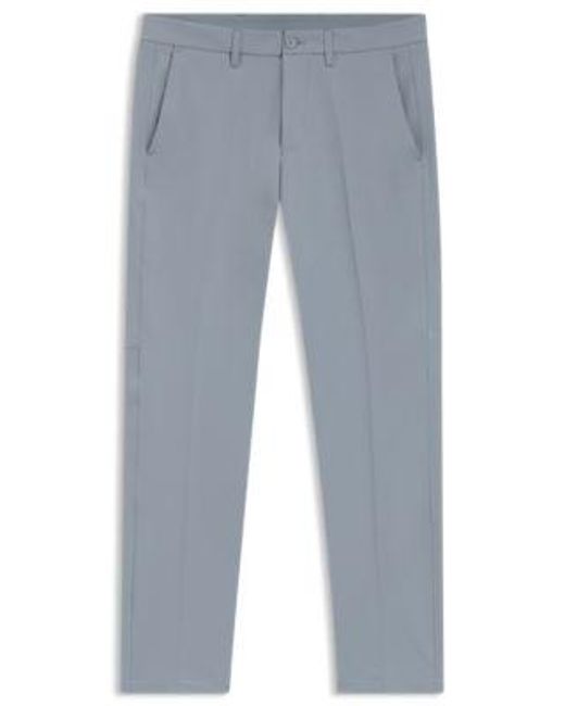 Pantalon Slim En Tissu Stretch Déperlant Boss pour homme en coloris Blue
