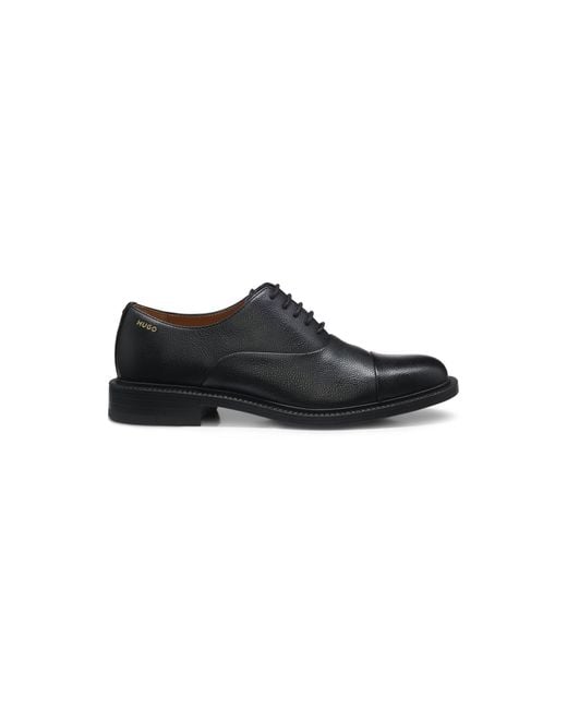 HUGO Black Oxford Shoes for men