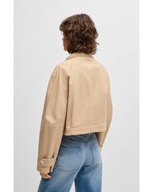 Boss Blue Beige Women's Tailored Jackets Size 4