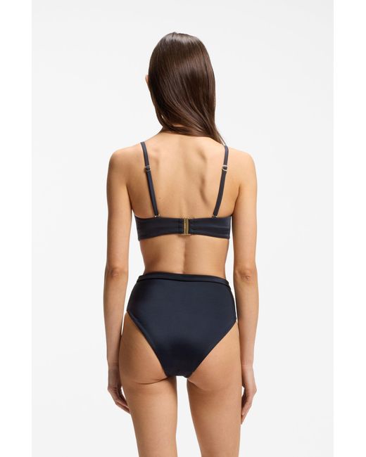 Boss Bikinitop in het Black