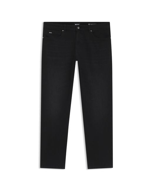 Boss Blue Delaware Slim-Fit Jeans for men