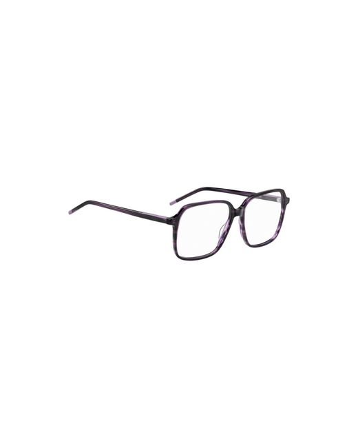 HUGO Multicolor Horn Optical Frames With Temple Logo