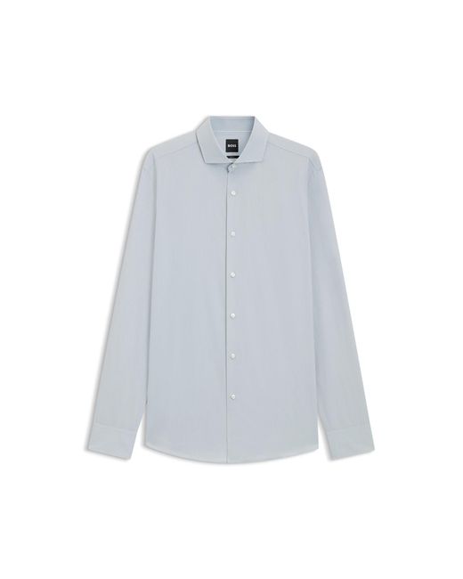 Boss Gray Slim-Fit Shirt for men