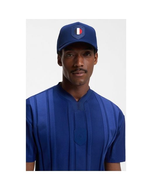 Boss Blue Logo Cap for men