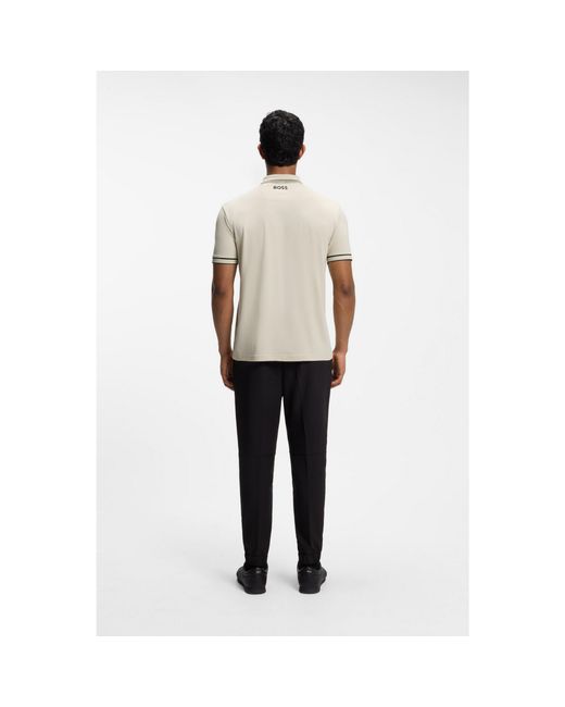 Boss Natural The Open Active Paddy Polo Shirt for men