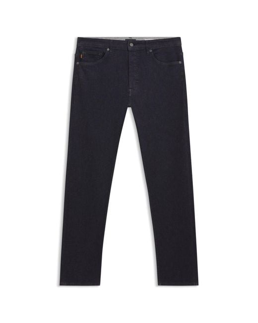Boss Blue Delaware Slim-Fit Jeans for men