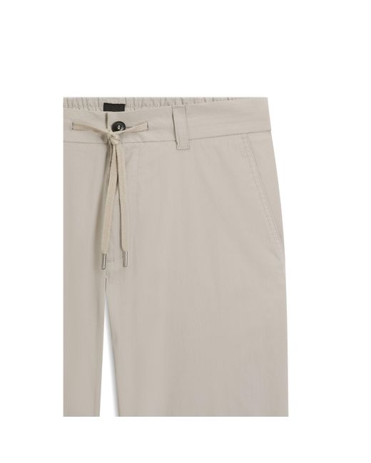 Boss Gray Straight-Fit Chinos for men